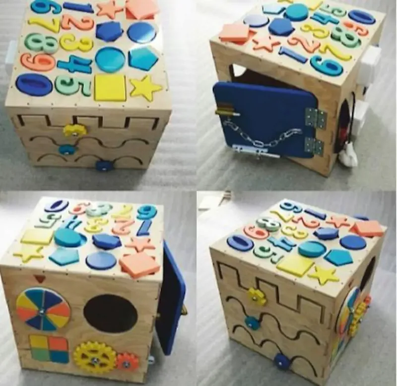 Amostra enviada: Cubo educativo