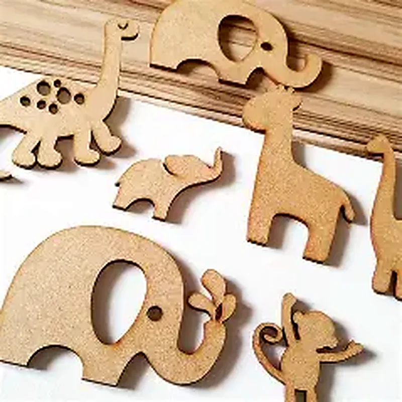 Amostra enviada: Animais em MDF